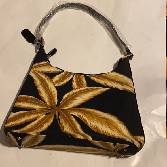 NWOT Hawaiian print handbag - Picture 2 of 4